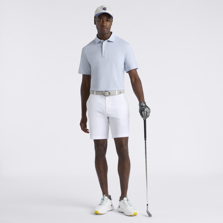 DELTA DOT JACQUARD POLO in Twilight - Alternate Image 1