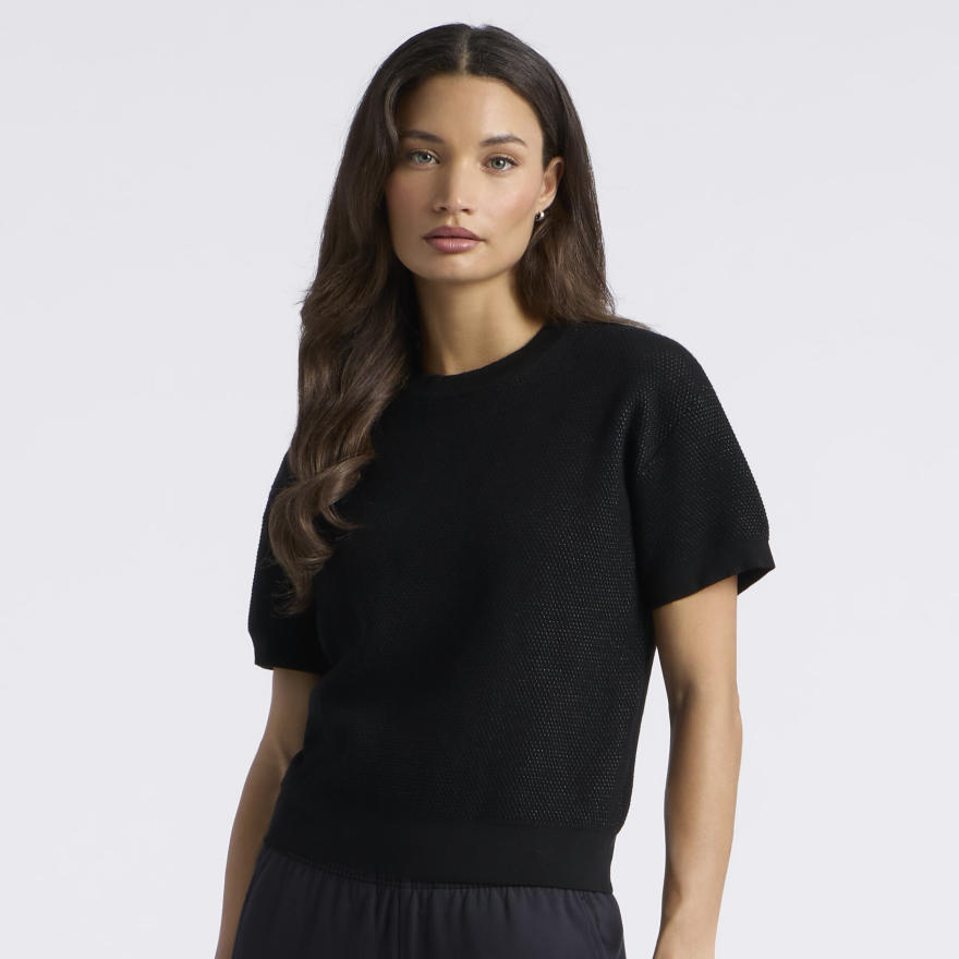 G/FORE CREWNECK SWEATER in Onyx - Alternate Image 2