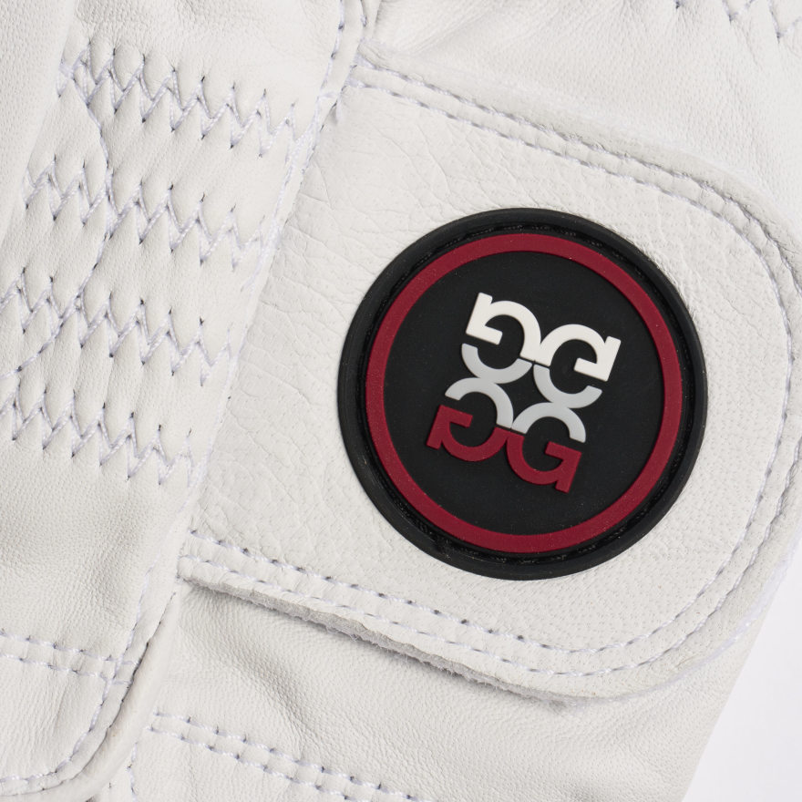 MEN'S SIGNATURE MULTI STRIPED CIRCLE G'S GOLF GLOVE in Snow - Alternate Image 1