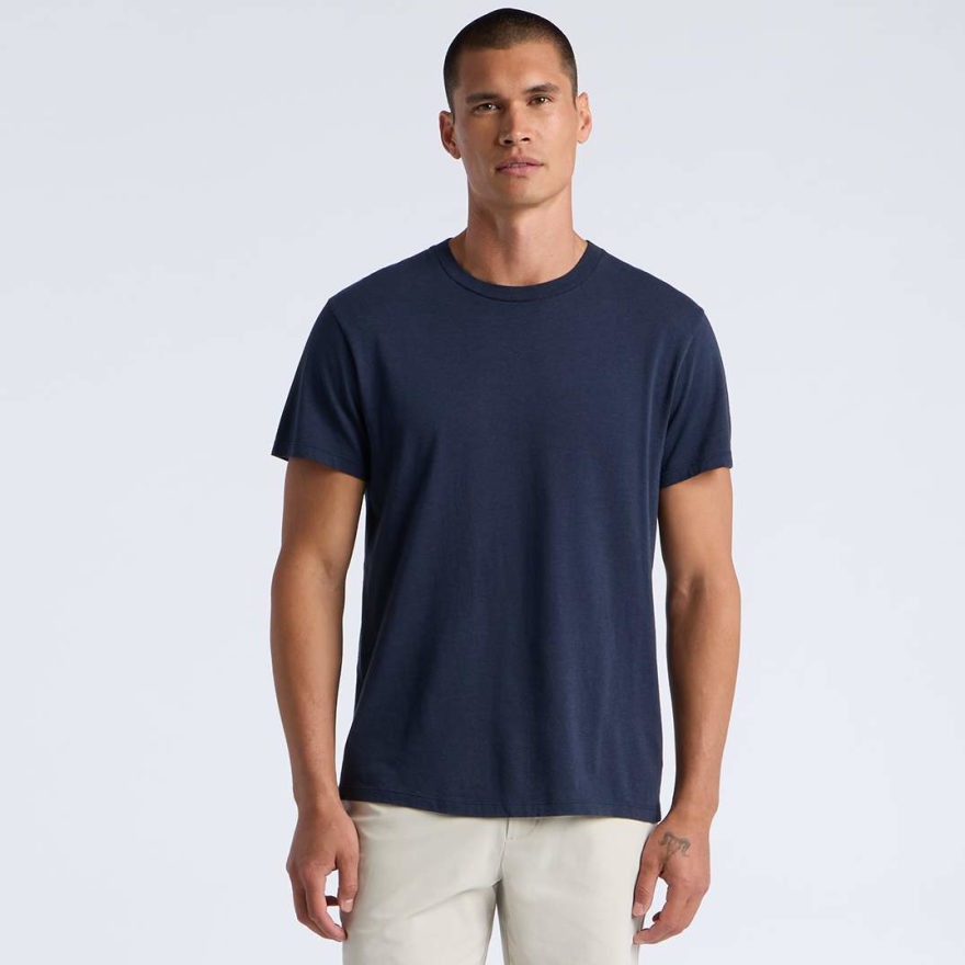 CRUCIAL COTTON TEE in Twilight - Alternate Image 2