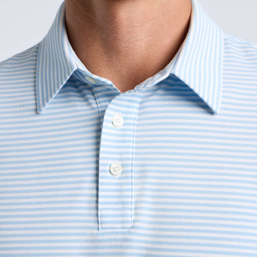 ALL PLAY STRIPE STRETCH KNIT POLO in BAJA - Alternate Image 4