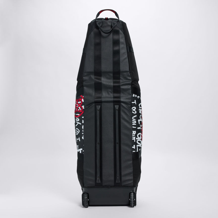 I LOVE YOU BUT... TRAVEL CASE in ONYX / CLASSIC RED - Alternate Image 2