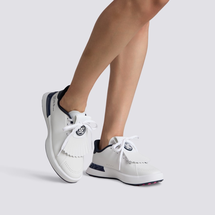 WOMEN'S G.112 KILTIE GOLF SHOE in Snow / Twilight - Alternate Image 4
