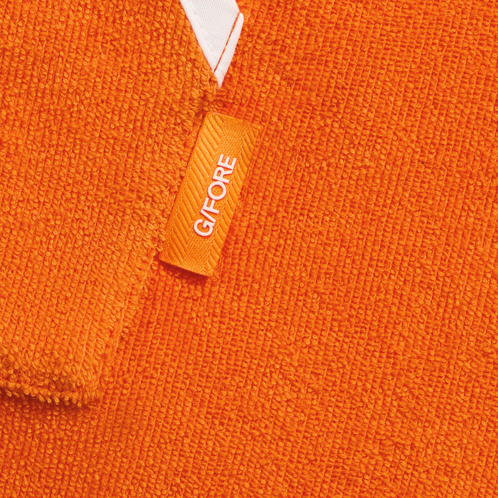 G/Fore Shocking Orange - Cotton Terry Beach Poncho