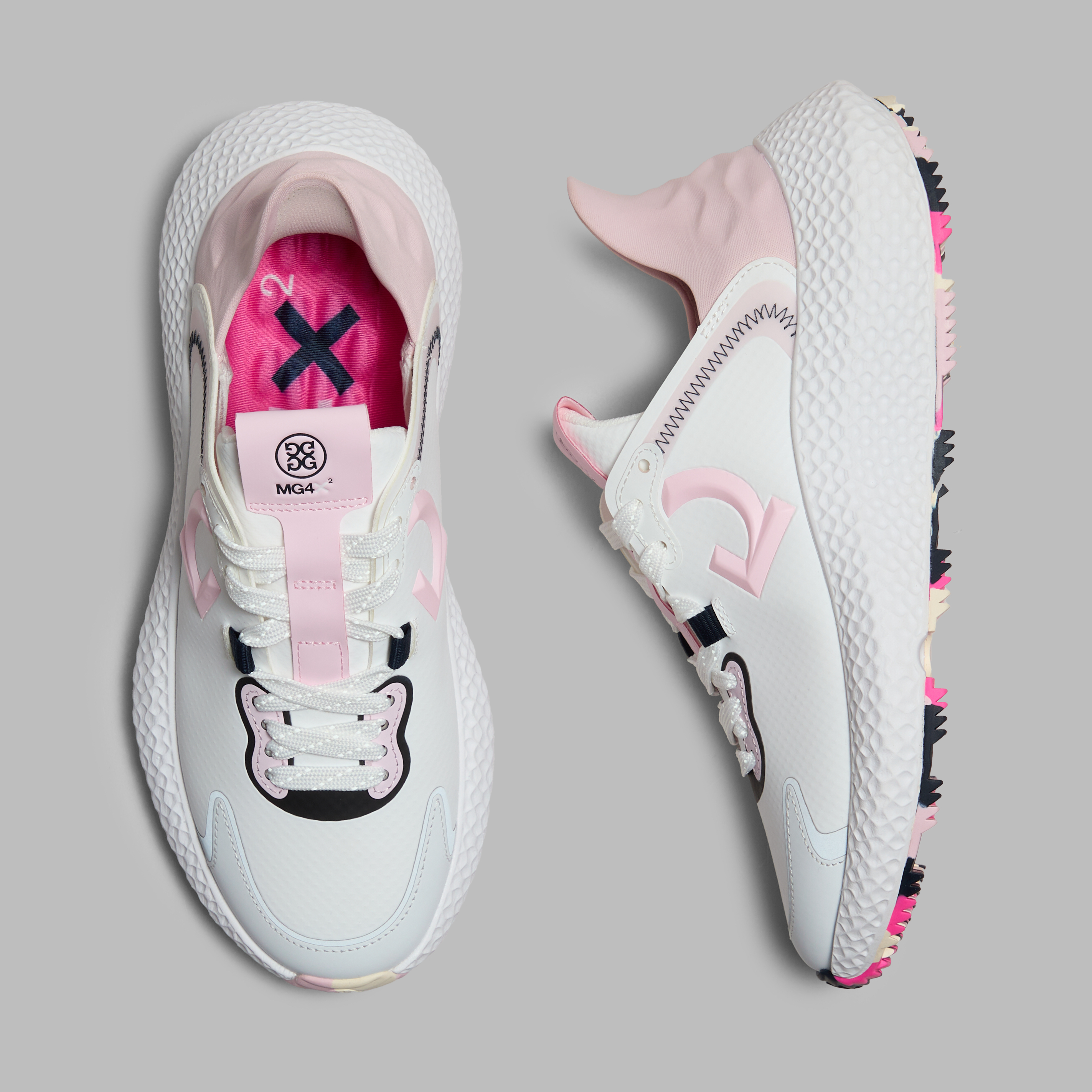 G/Fore Women's Snow / Blush - Mg4x2 Hybrid Golf Cross Trainer