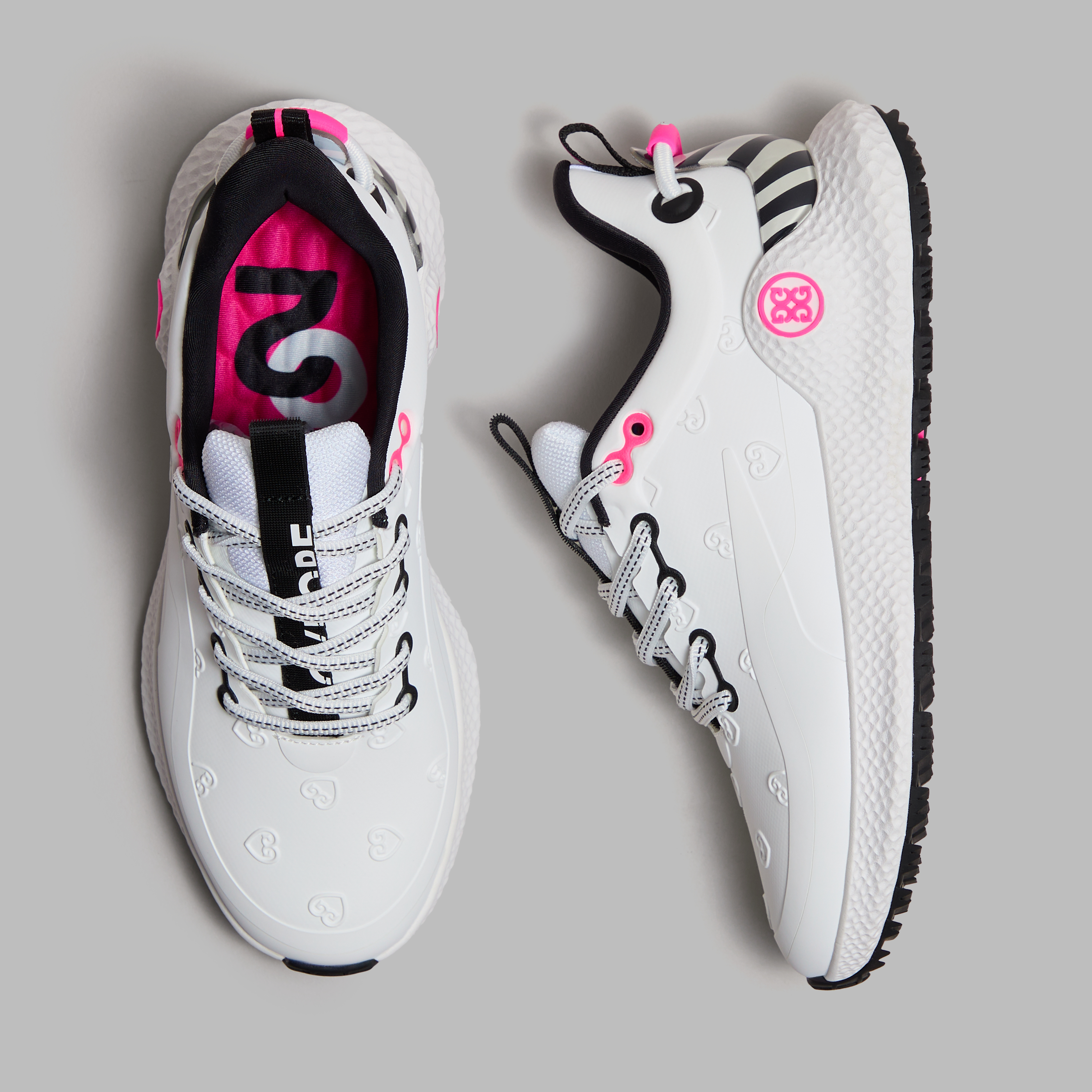 G/Fore Women's Snow - Mg4+ O2 Embossed Heart G's Golf Shoe