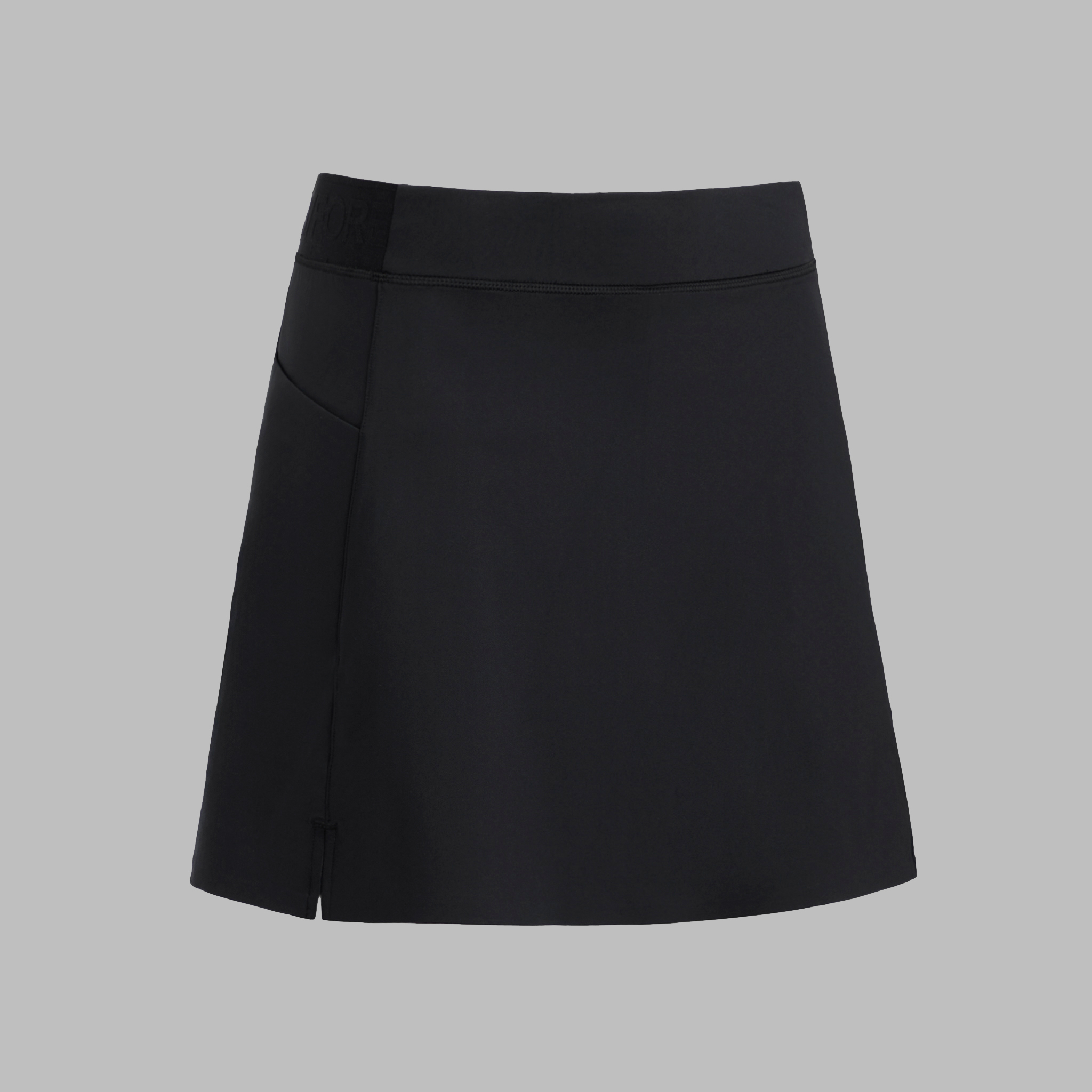 G/Fore Onyx - Knockout A-Line Skort