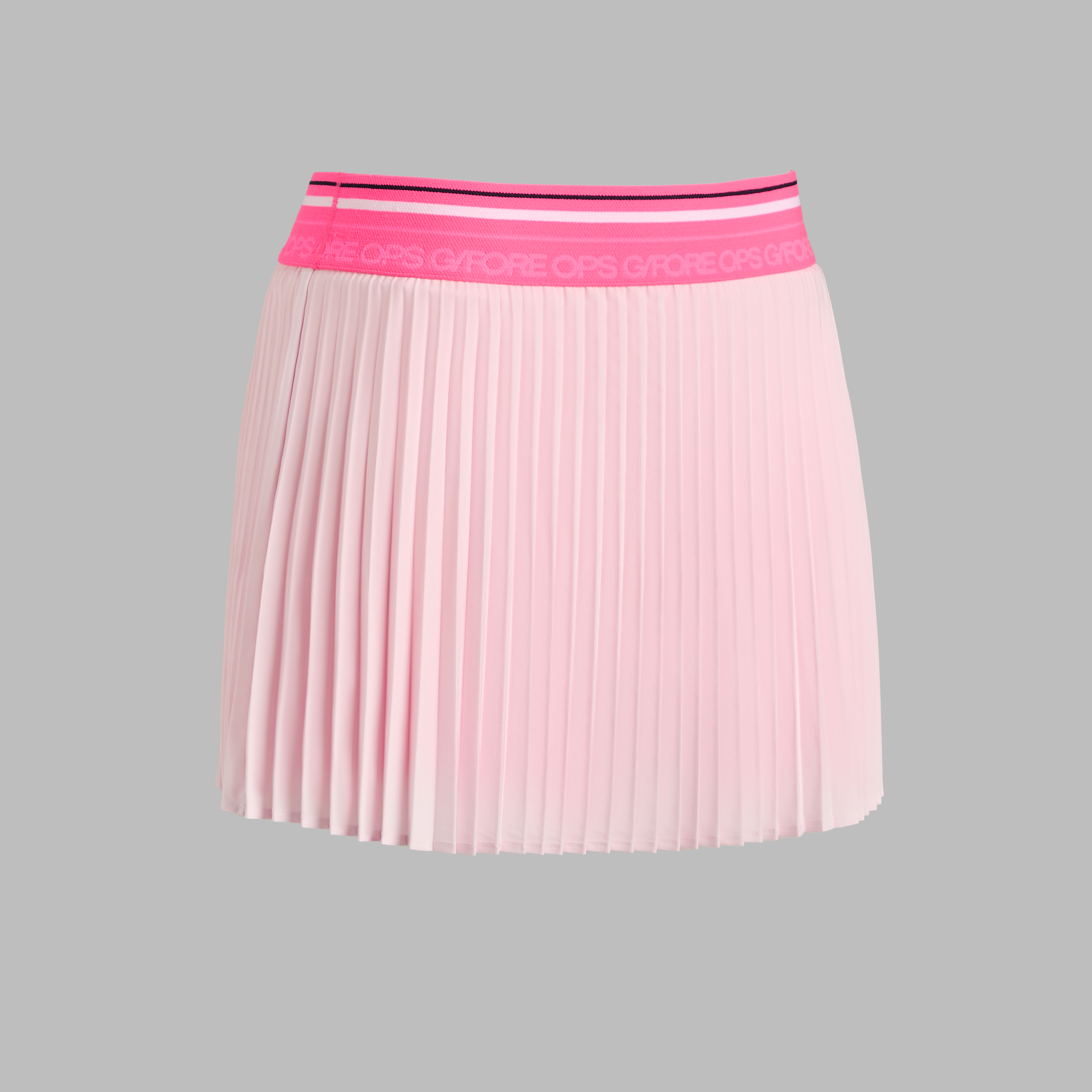 G/Fore Blush - Micropleat Stretch Woven Highwaisted Skort