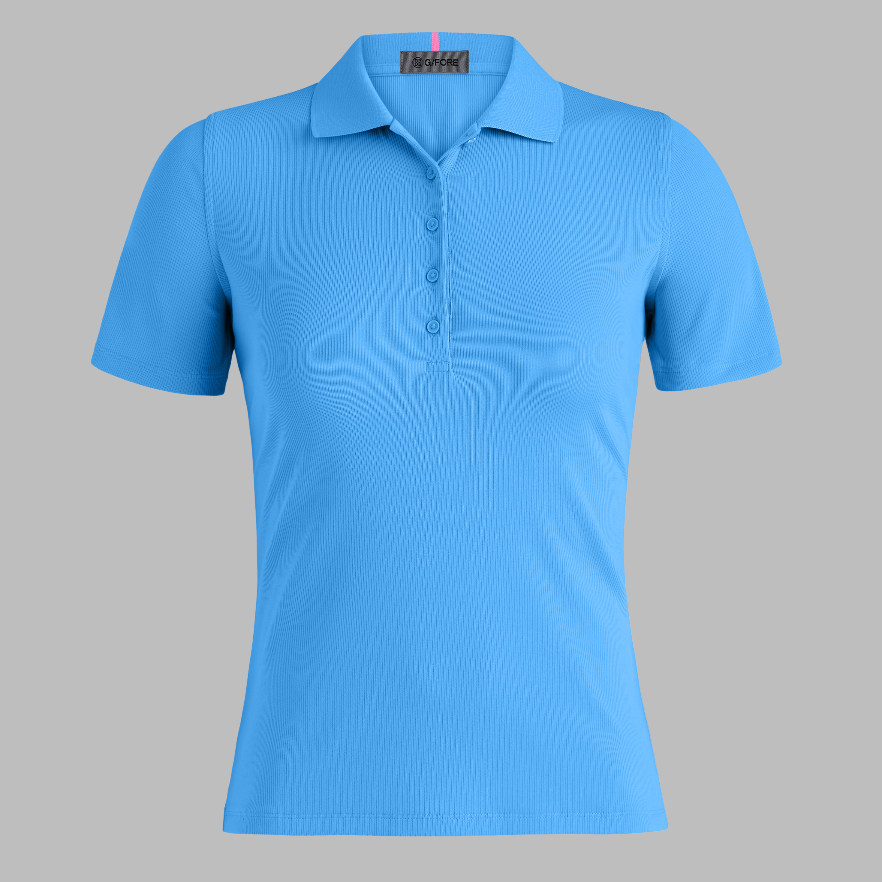 G/Fore Azul - Tech Nylon Rib Polo