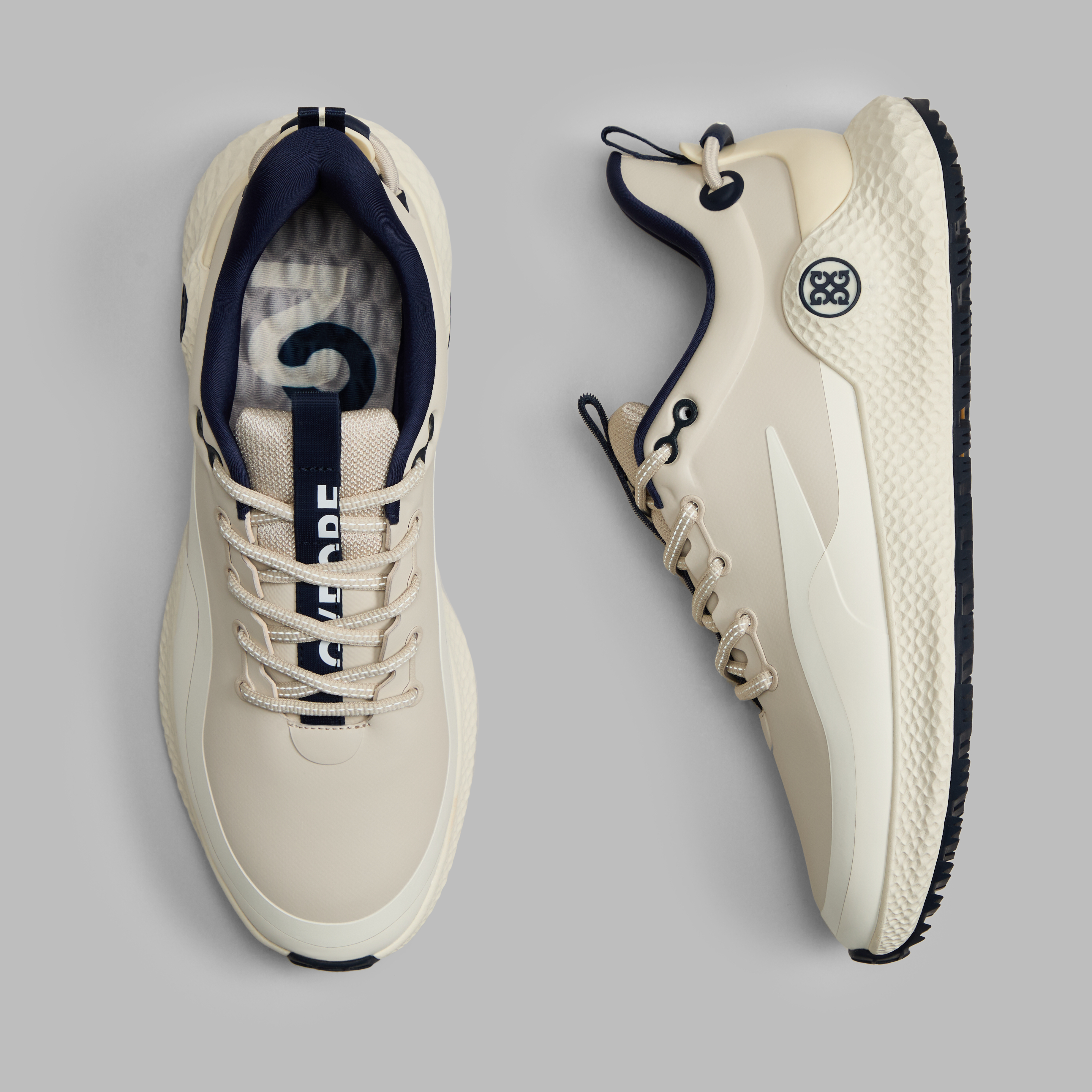 G/Fore Men's Pumice / Chalk White - Mg4+ O2 Golf Shoe