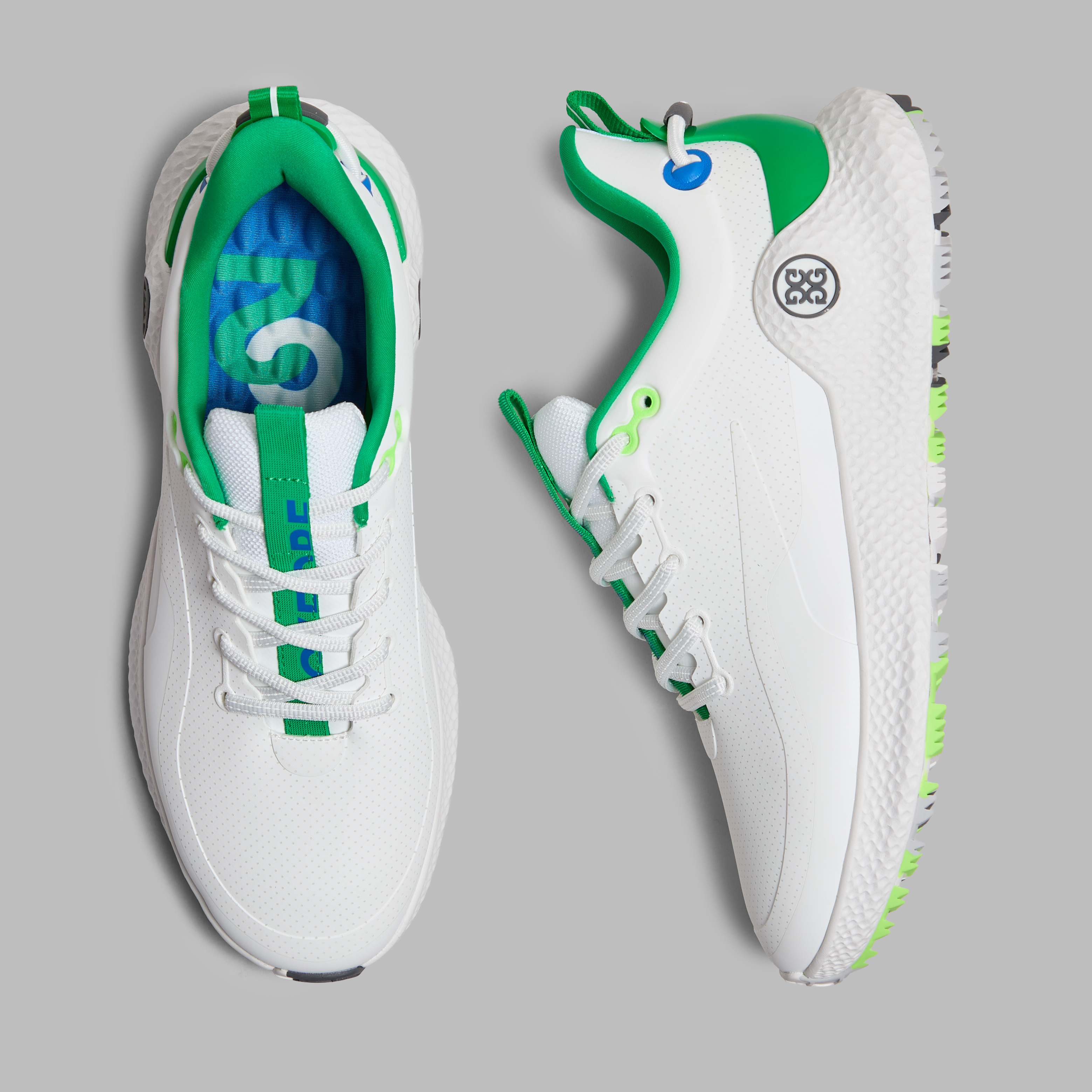 G/Fore Men's Snow / Multi - Mg4+ O2 Perforated Golf Shoe