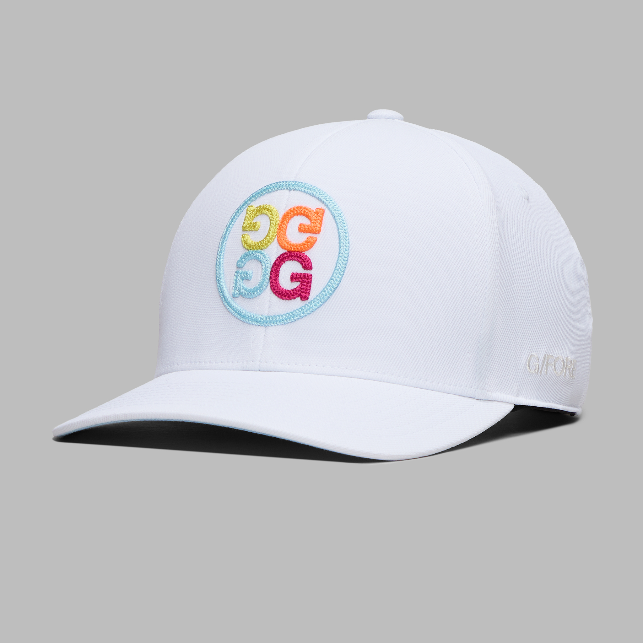 G/Fore Snow / Multi - Chainstitch Circle G's Contrast Hat