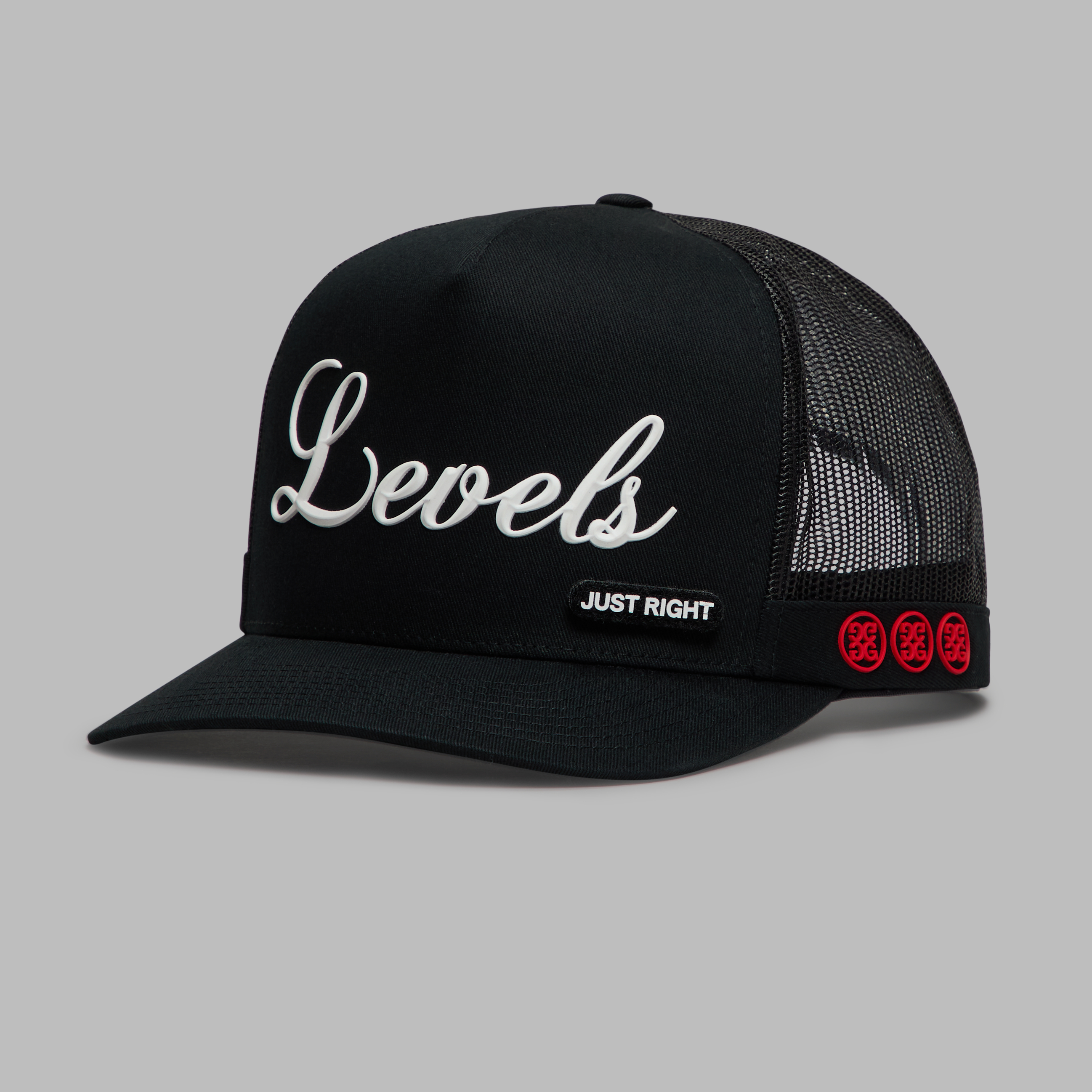G/Fore Onyx - Daily Levels Tall Trucker Hat