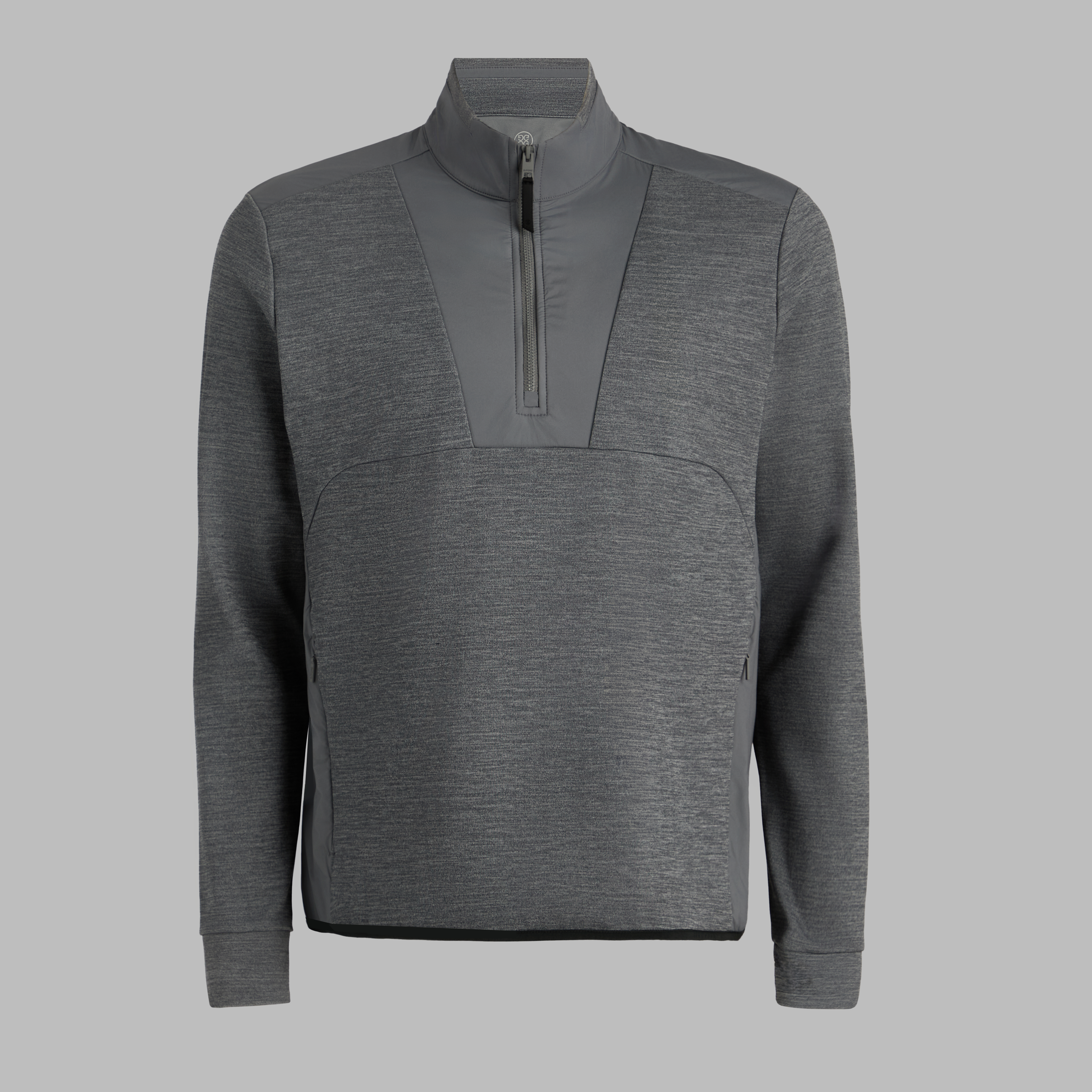 G/Fore Charcoal Melange - Double Knit Pullover