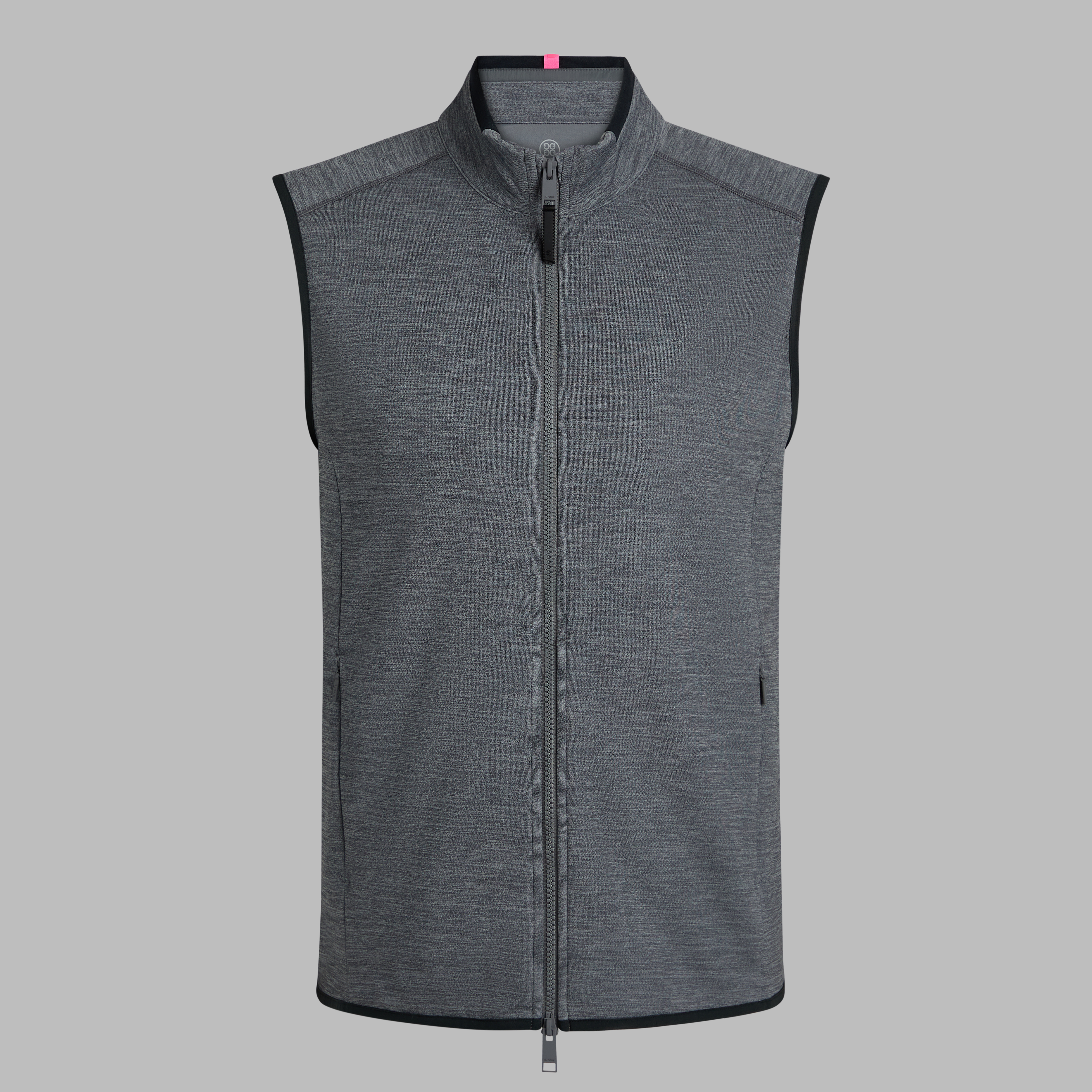 G/Fore Charcoal Melange - Double Knit Gilet