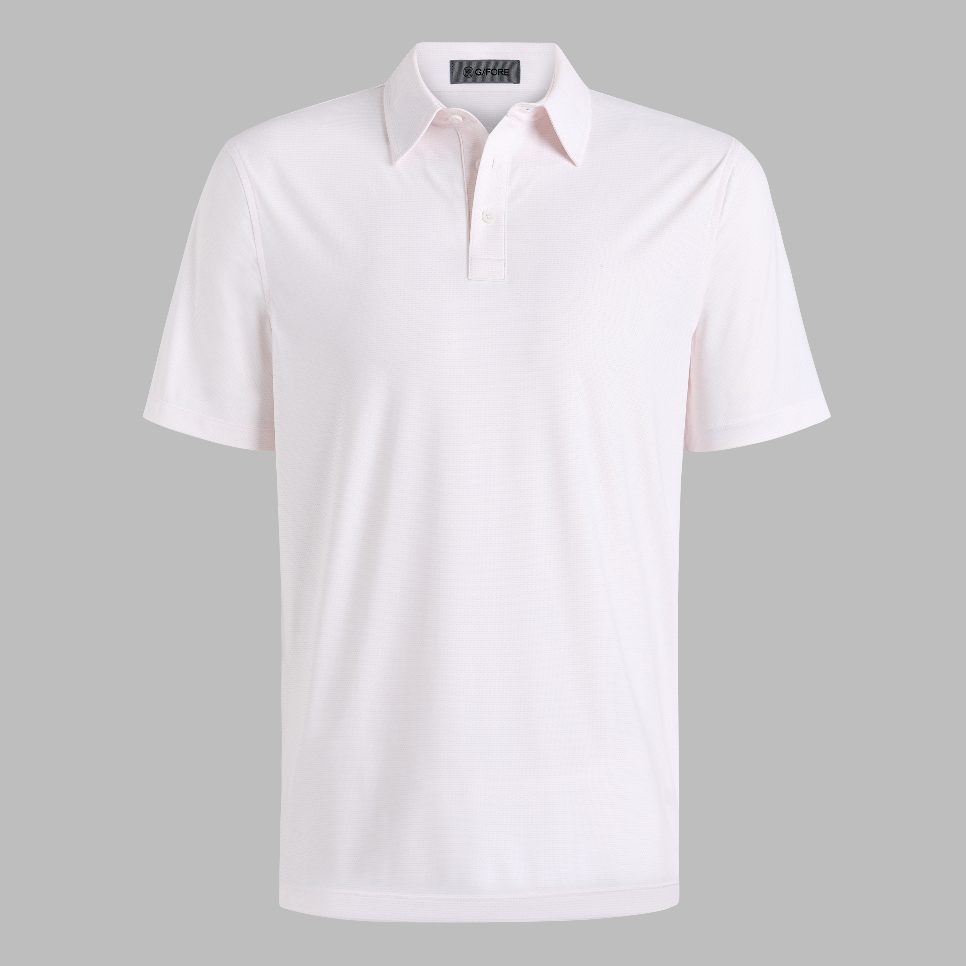 G/Fore Blush - Fine Stretch Jacquard Polo