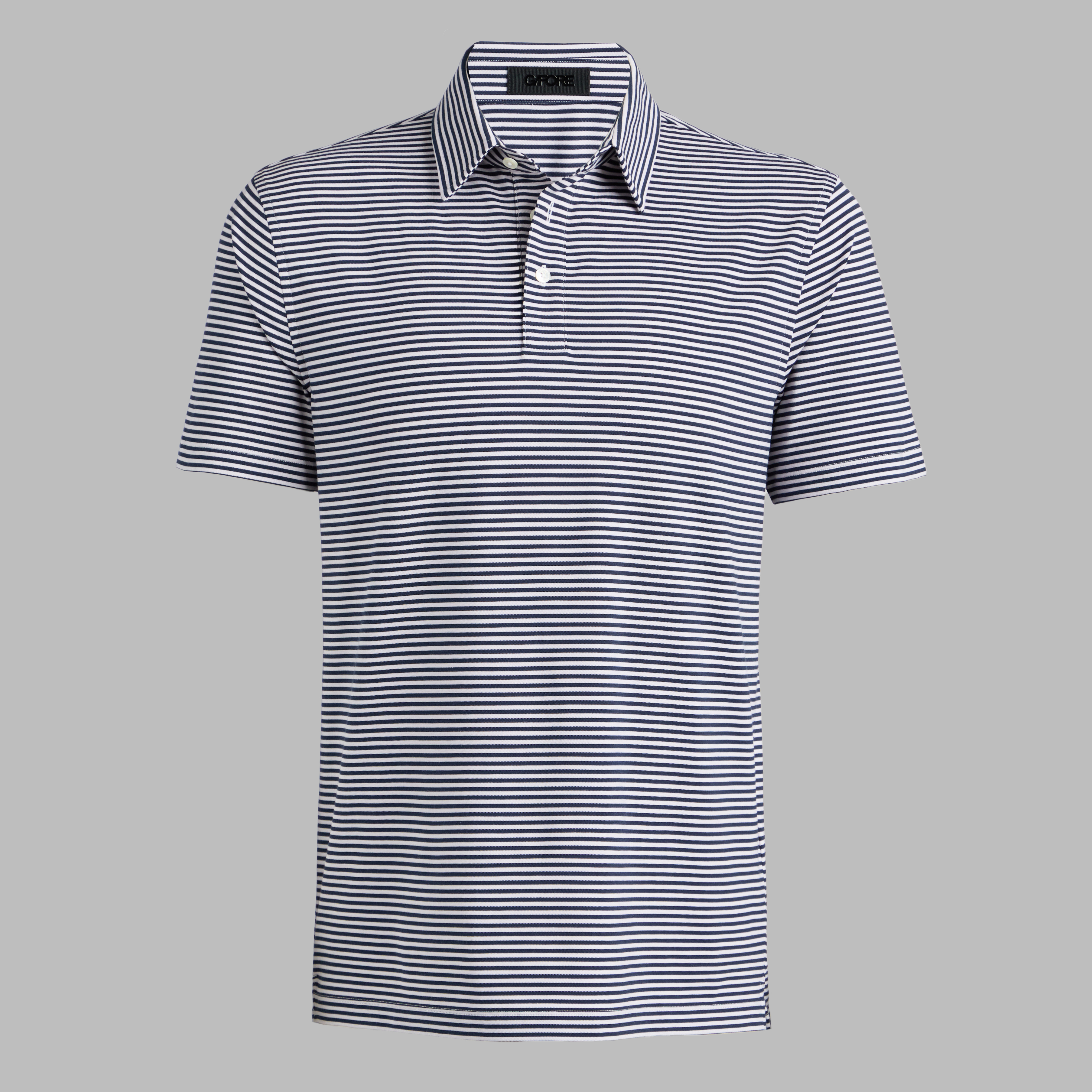 G/Fore Twilight - All Play Stripe Stretch Knit Polo