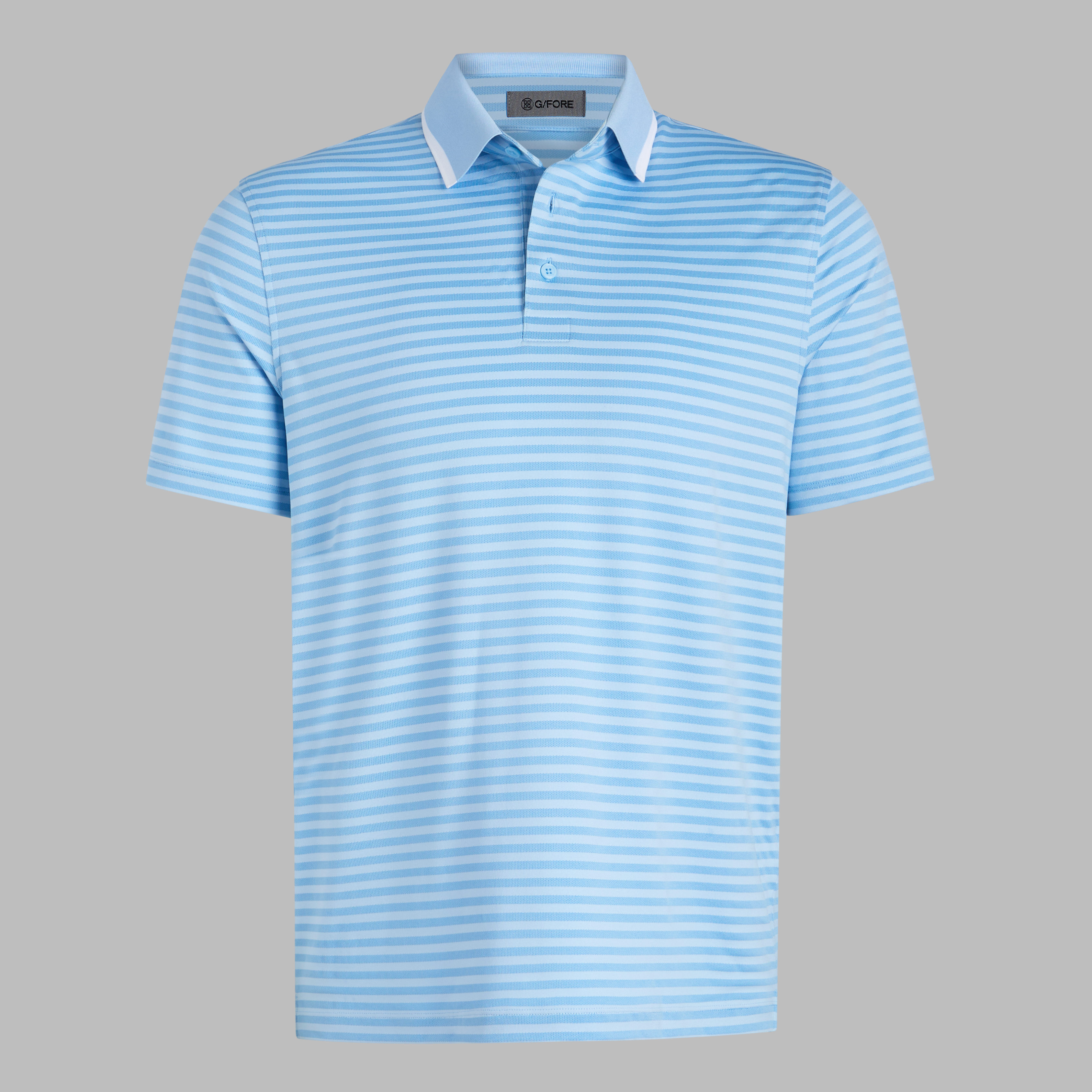 G/Fore Baja - Perforated Stripe Jersey Polo