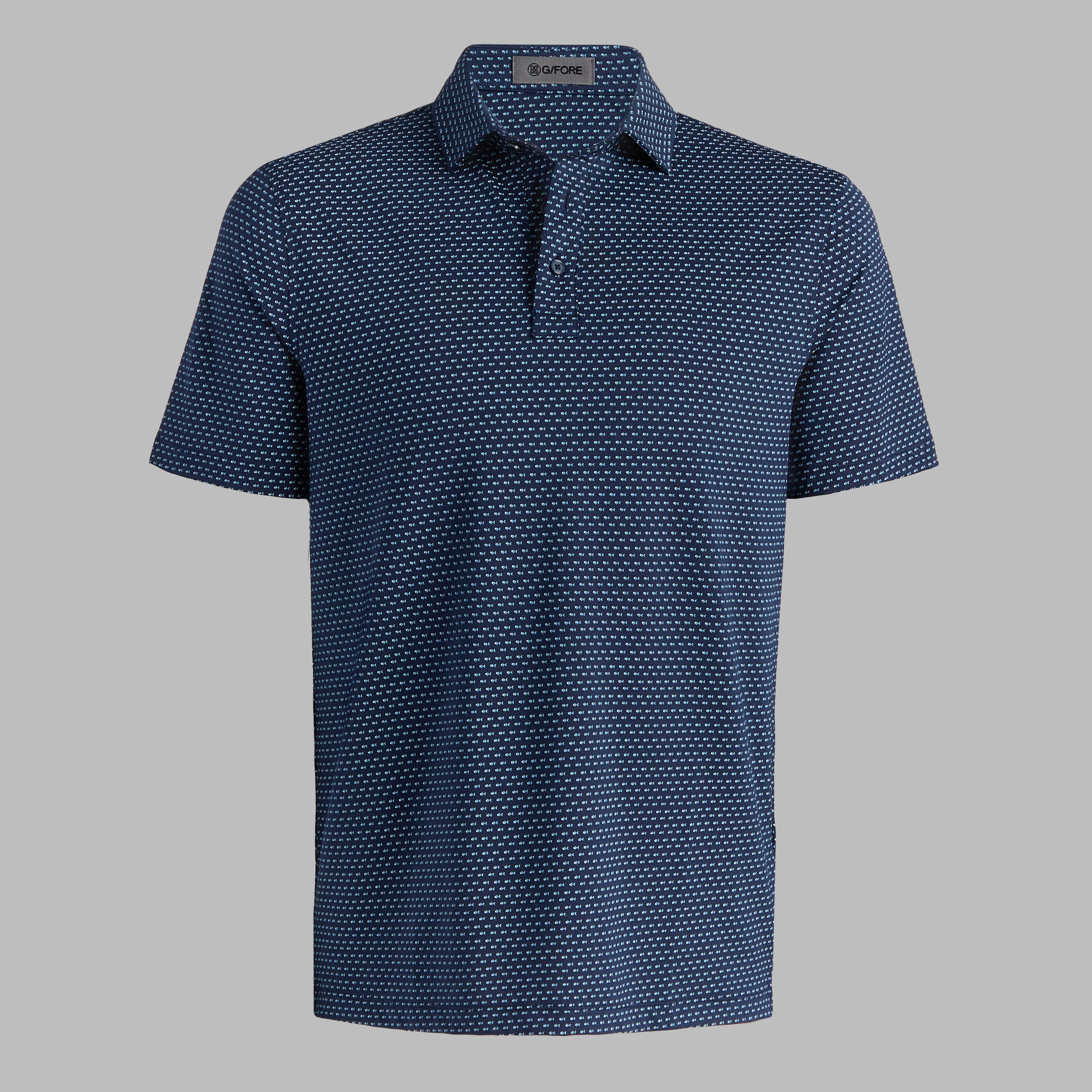G/Fore Twilight - Geo All Play Stretch Knit Polo