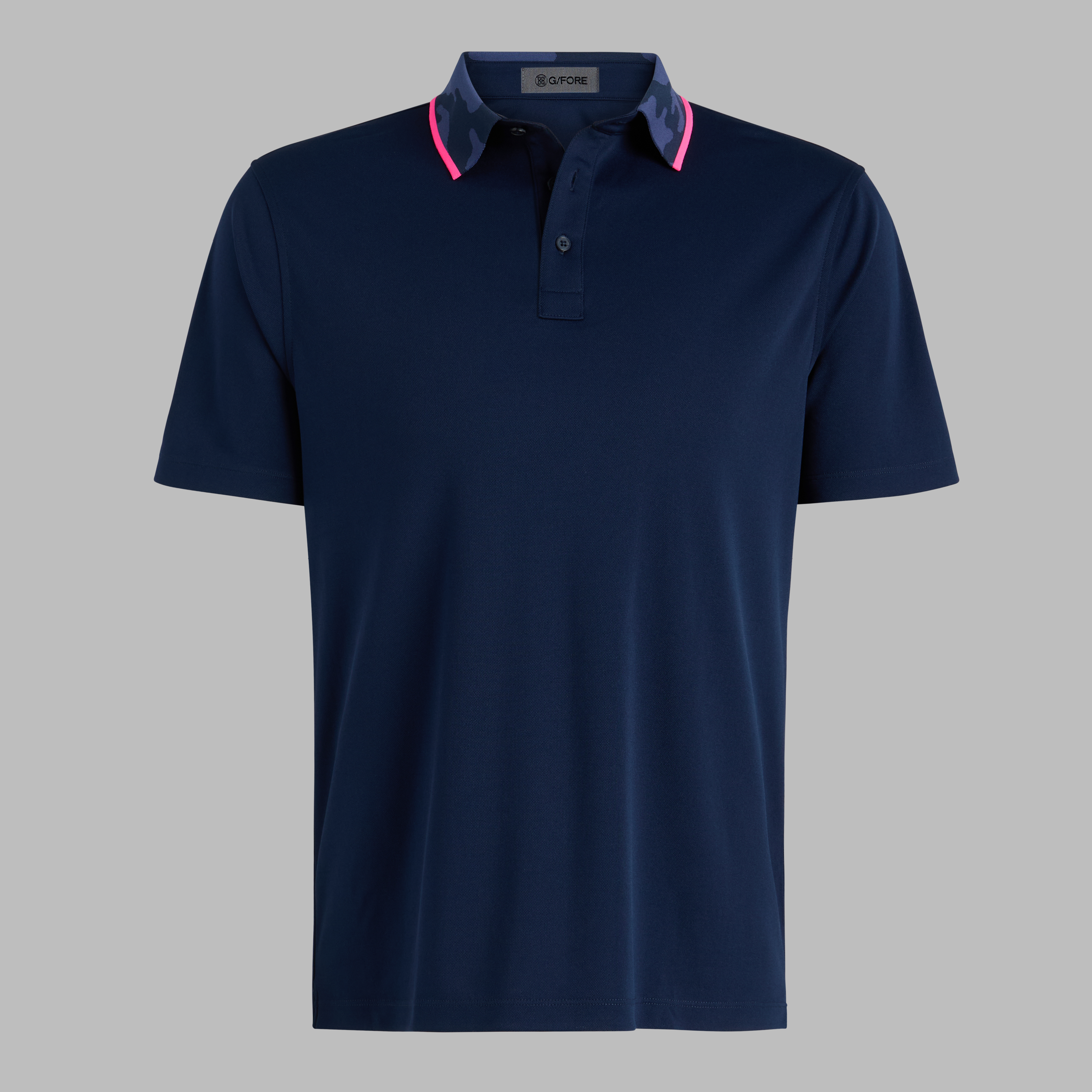 G/Fore Twilight - Camo Collar Performance Piqué Polo