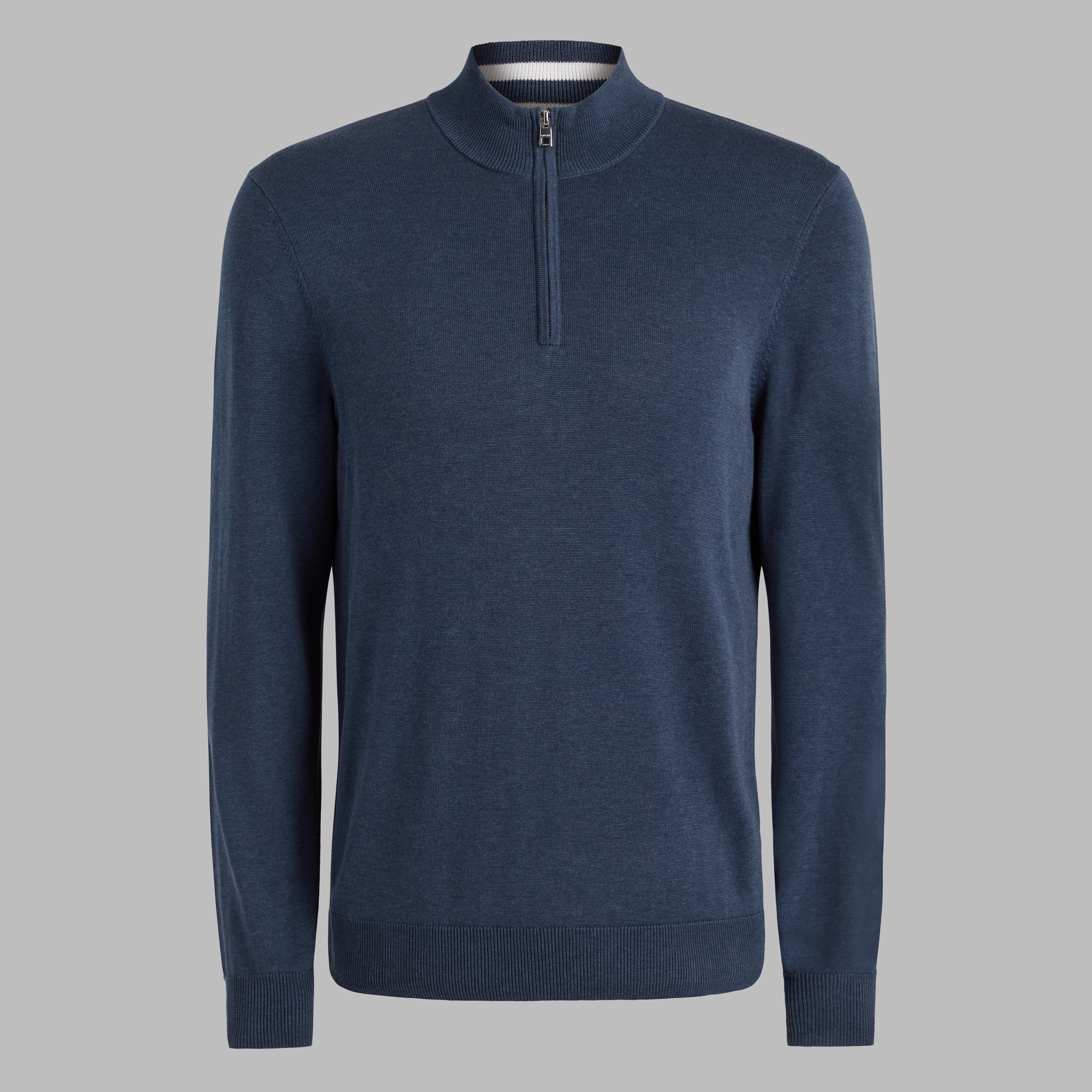 G/Fore Haze Melange - Cooling Cotton 1/4 Zip Jumper