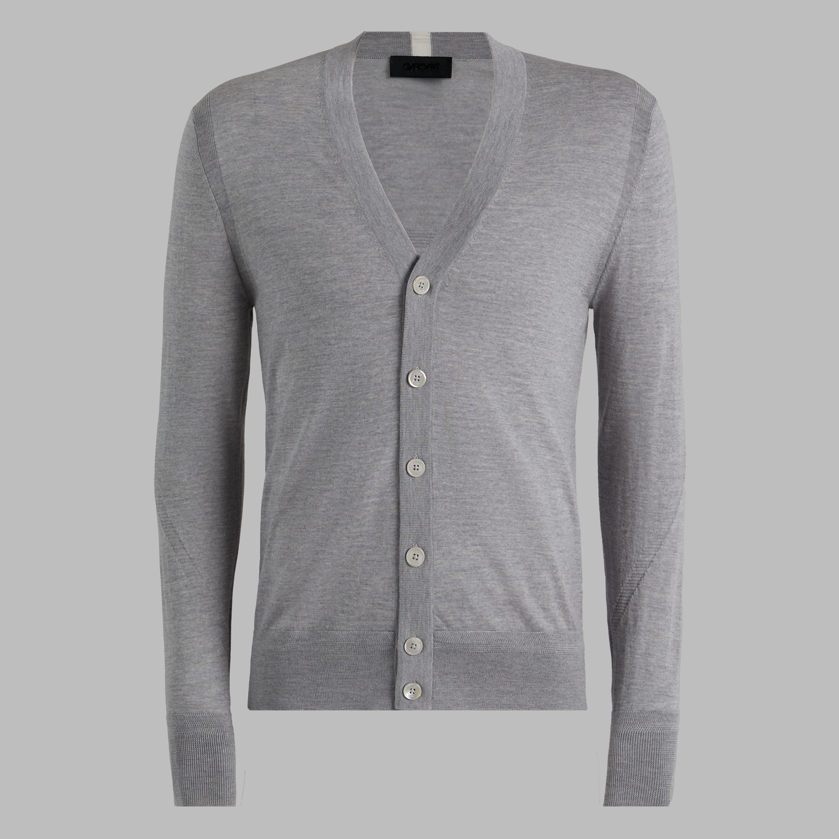 G/Fore Nimbus Melange - Ltd Release Merino Wool Knit Cardigan