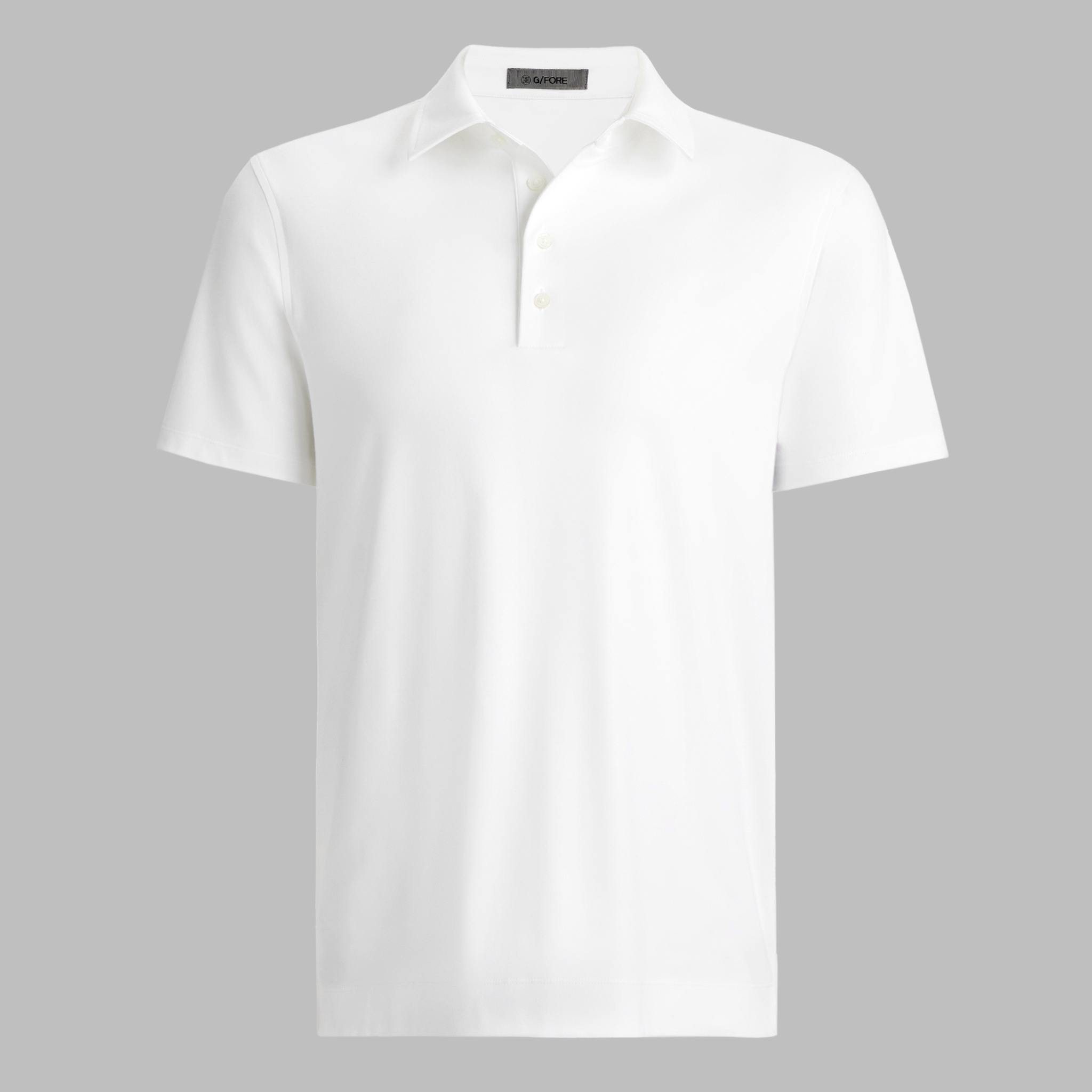 G/Fore Snow - Luxe Cotton Blend Polo