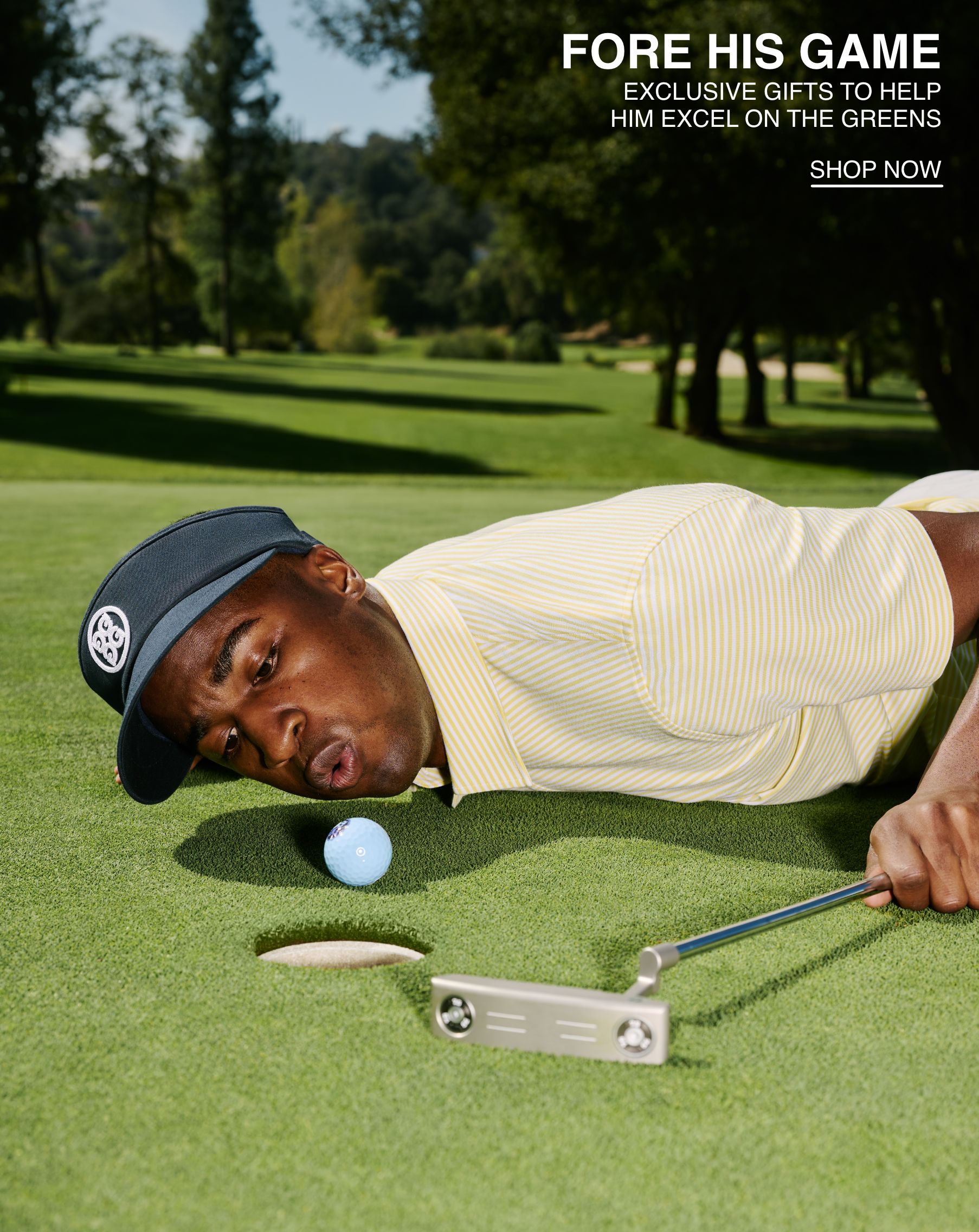 fore his game