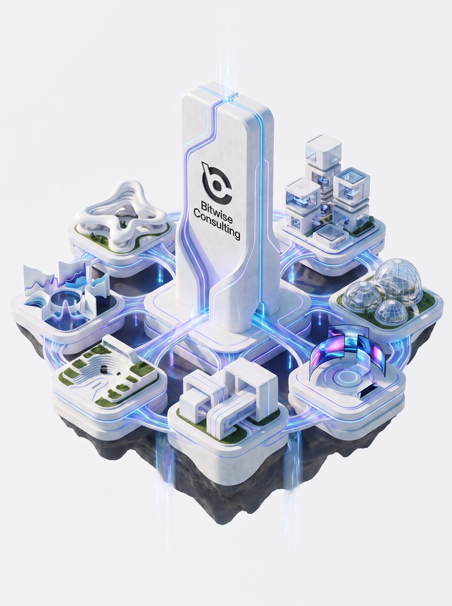 Bitwise Consulting modern creative workspace and architectural setup