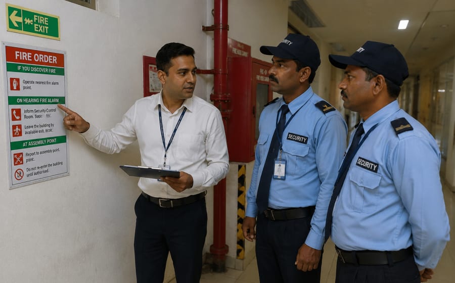 Fire safety personnel Bahadurgarh