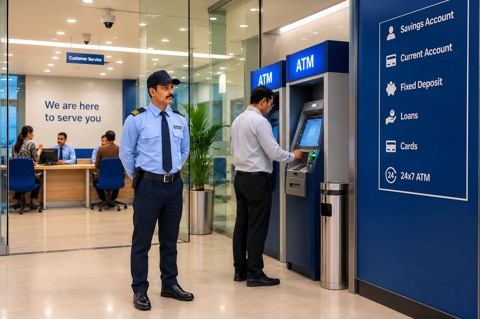 Banks and ATMs