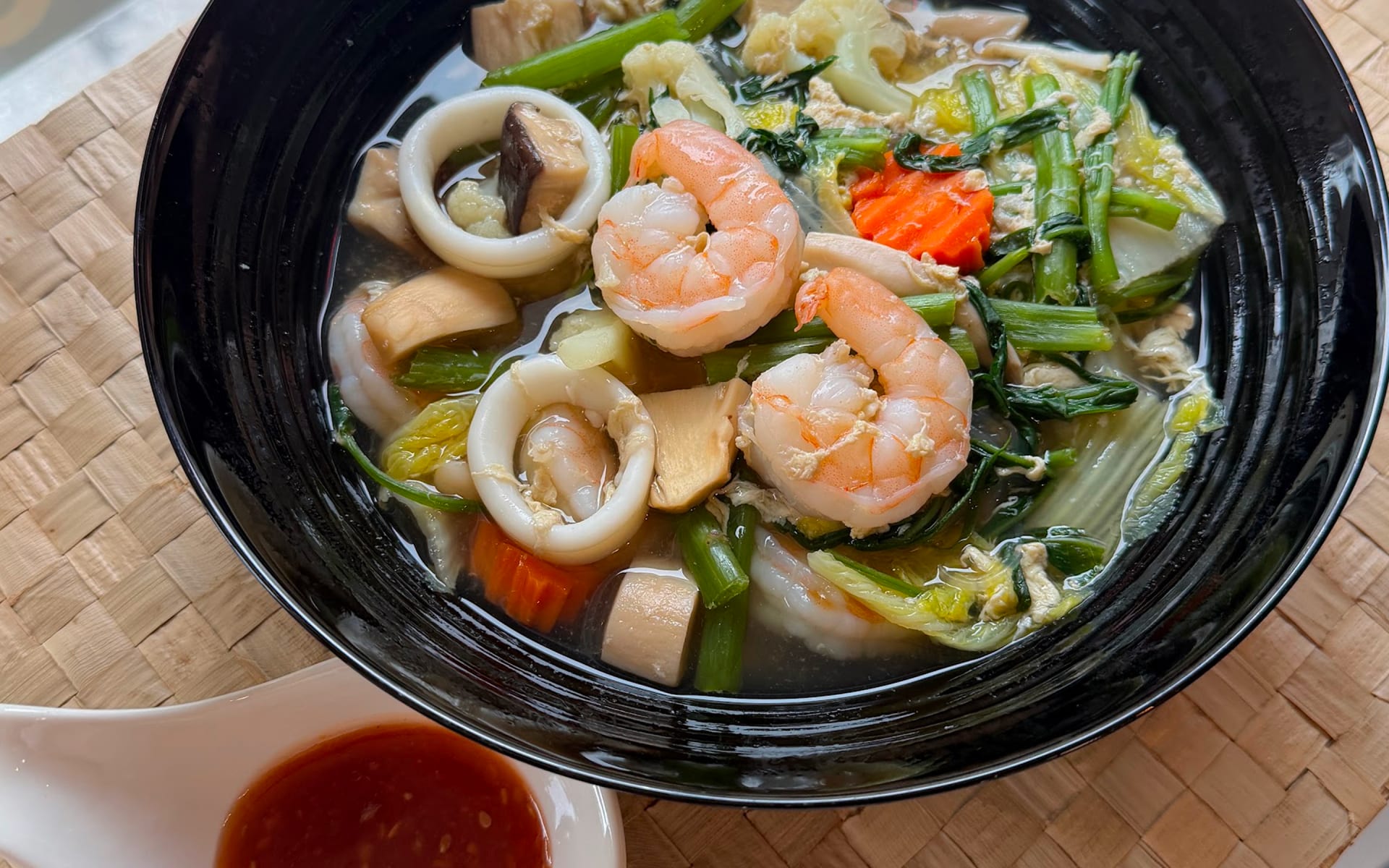 Thai dish at Thai Cuisine House