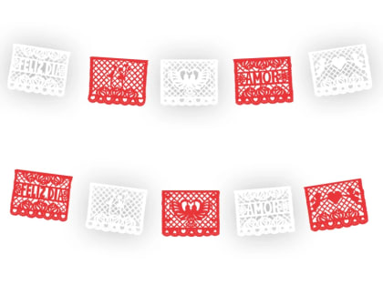 Enramada 14 de Febrero Día del Amor y la Amistad | Decoramec | Papel Picado DecorameC Huixcolotla Puebla ENRAMADA 14 DE FEBRERO DIA DE LA AMISTAD - Papel Picado Artesanal DecorameC
