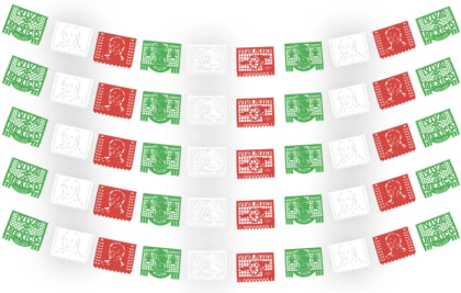 Plástico Picado Héroes de la Independencia | Fiestas Patrias | Papel Picado DecorameC Huixcolotla Puebla Plastico Picado Fiestas Patrias Heroes de La Independencia Papel Picado DECORAMEC - Papel Picado Artesanal DecorameC