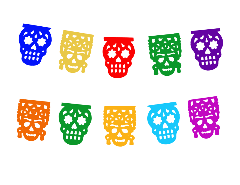 Papel Picado Mini para Semana Santa Listo Para Envio