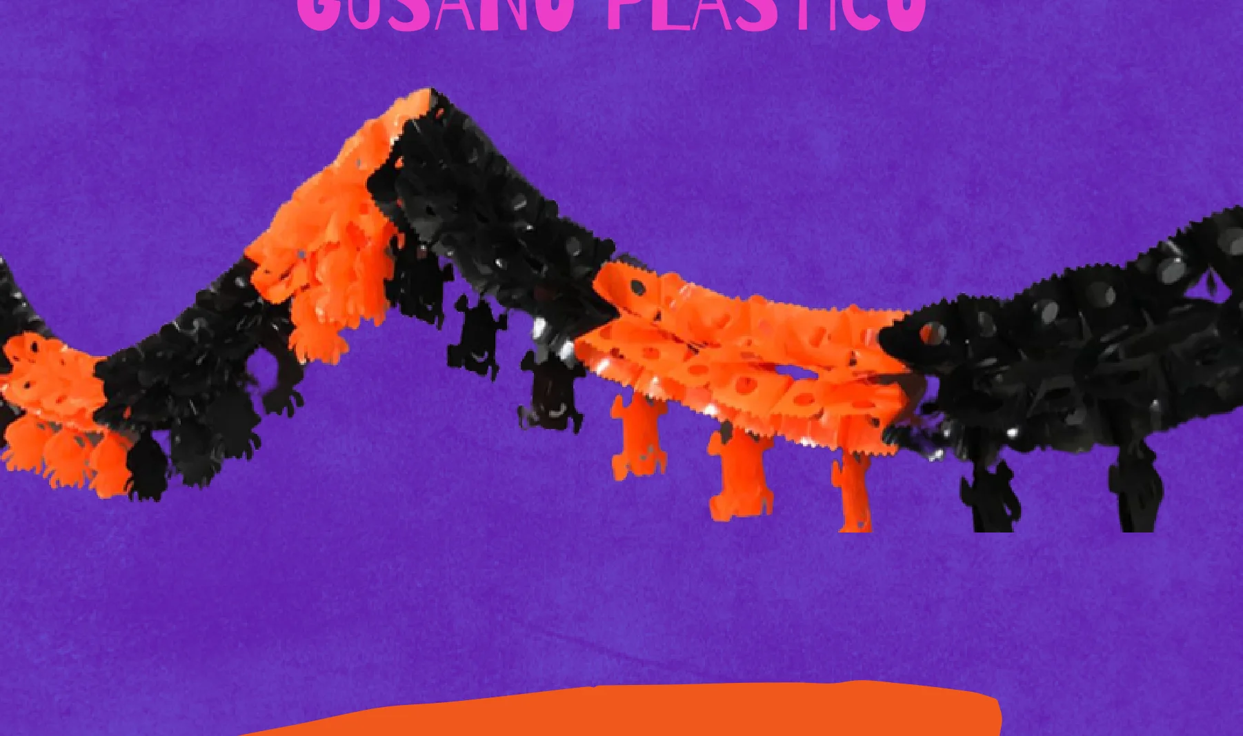 Gusano Plastico - Día de Muertos (Plastico) | Papel Picado DecorameC Huixcolotla Puebla Gusano Plastico - Día de Muertos (Plastico) - Diseño - Papel Picado Artesanal DecorameC