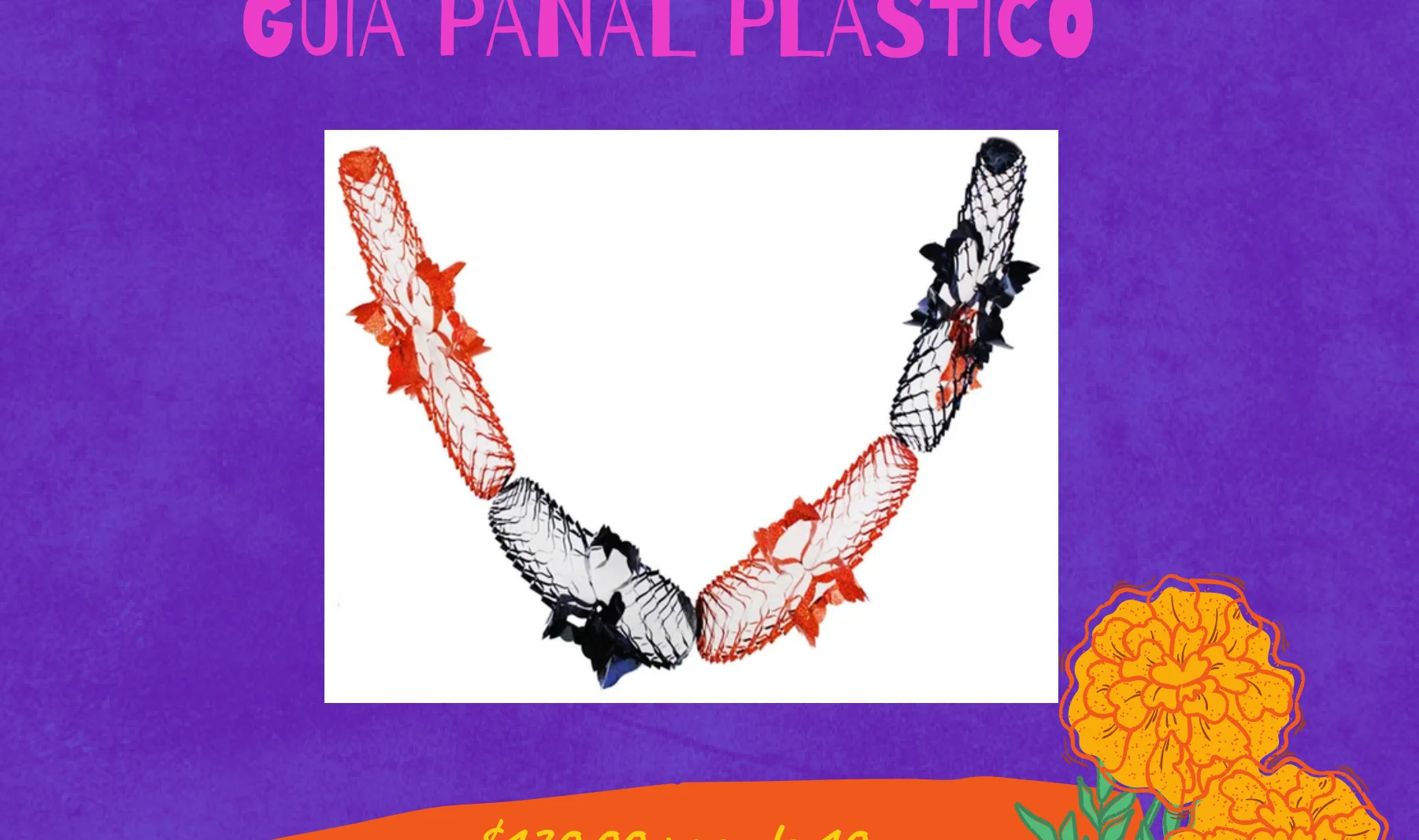 Guia Panal Plastico - Día de Muertos (Plastico) | Papel Picado DecorameC Huixcolotla Puebla Guia Panal Plastico - Día de Muertos (Plastico) - Diseño - Papel Picado Artesanal DecorameC