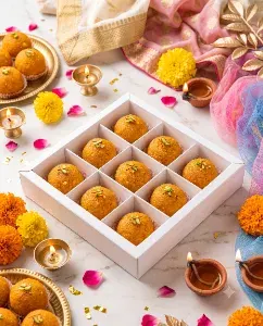 Diwali - Sweet Box (Motichoor Ladoo)