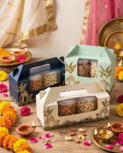 Diwali - Dry Fruit Gifting Box (Pichwai Mini)
