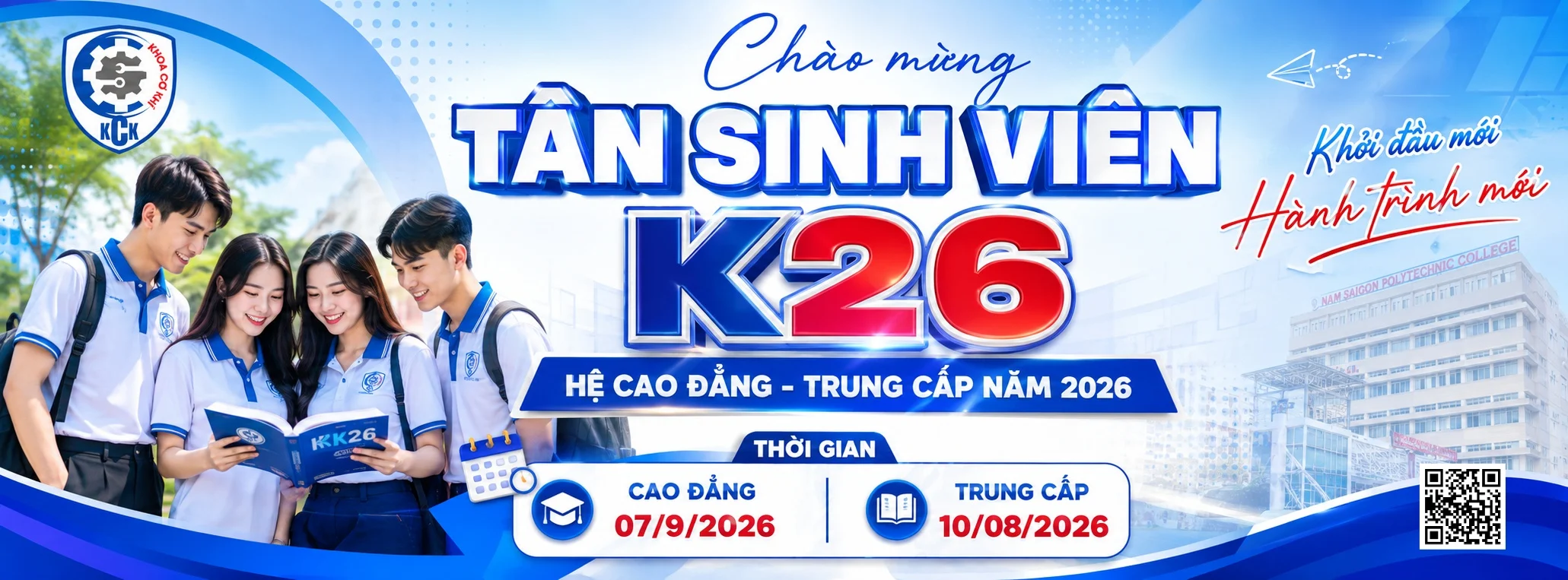 Chào mừng tân sinh viên