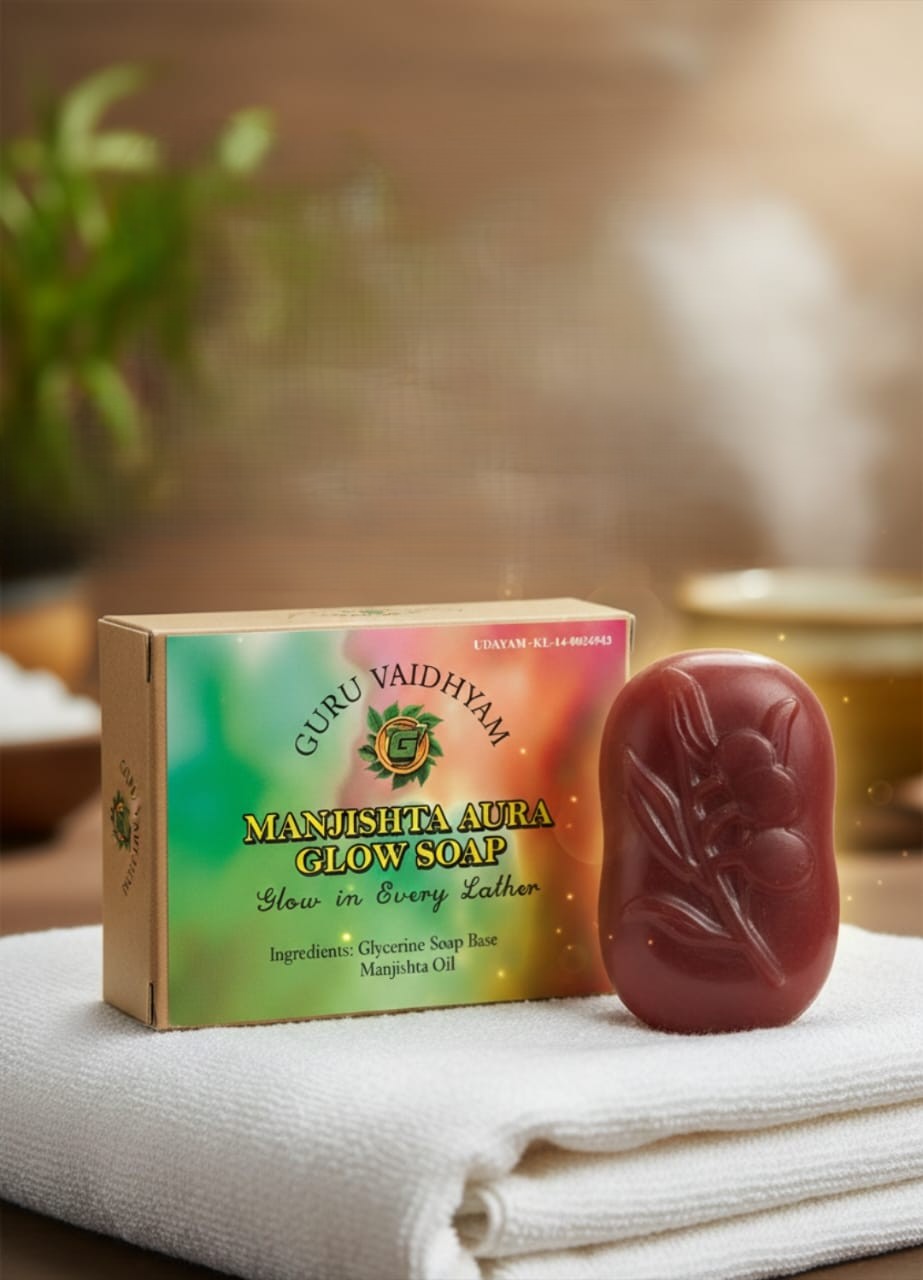Manjishta Aura Glow Soap