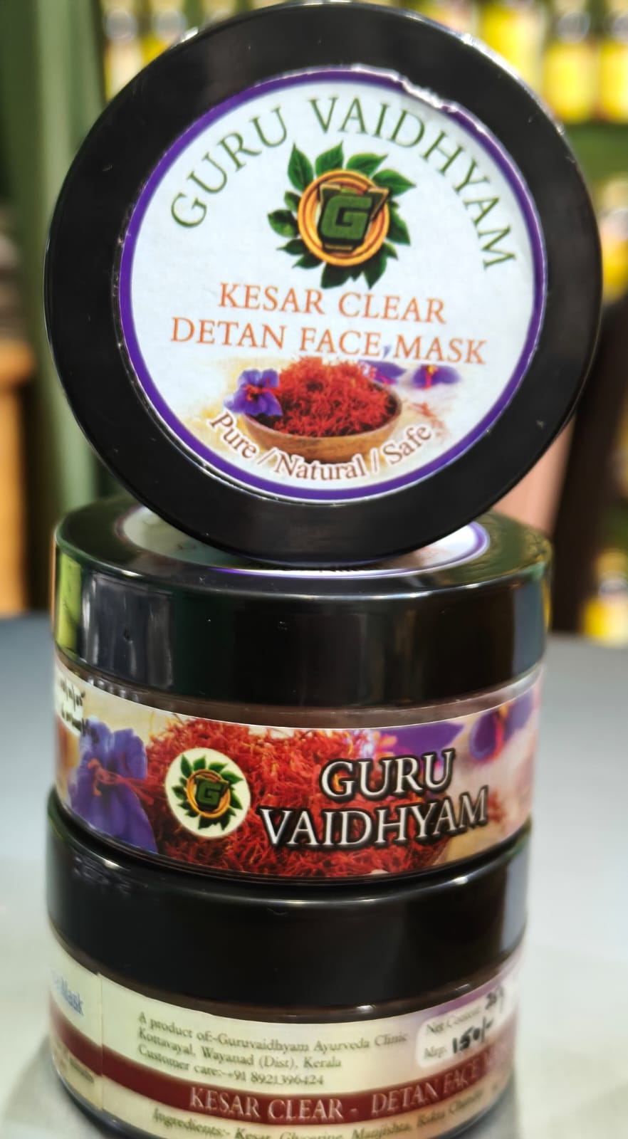 Kesar Clear De-Tan Face Mask