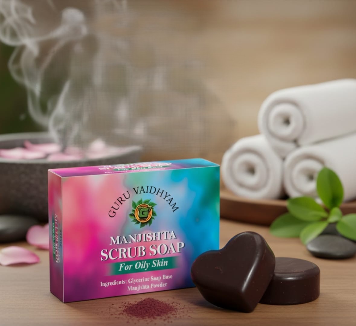 Manjishta Scrub Soap