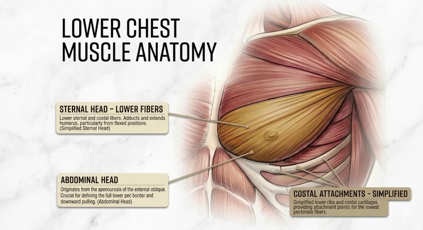 Lower Chest Muscle Anatomy