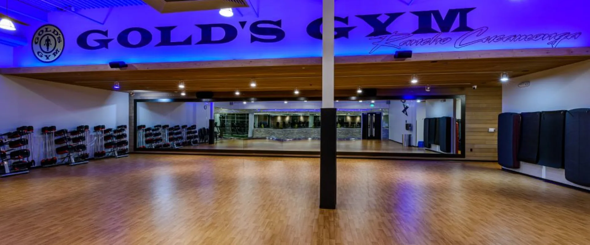 Group Fitness Studio at Gold's Gym Rancho Cucamonga