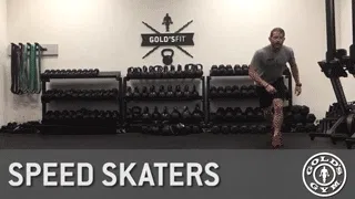 Speed Skaters Demonstration