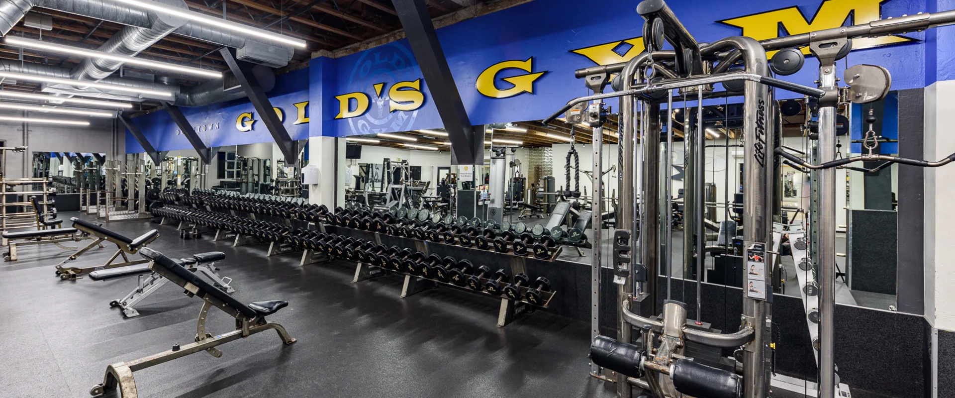 golds gym santa barbara downtown free weights