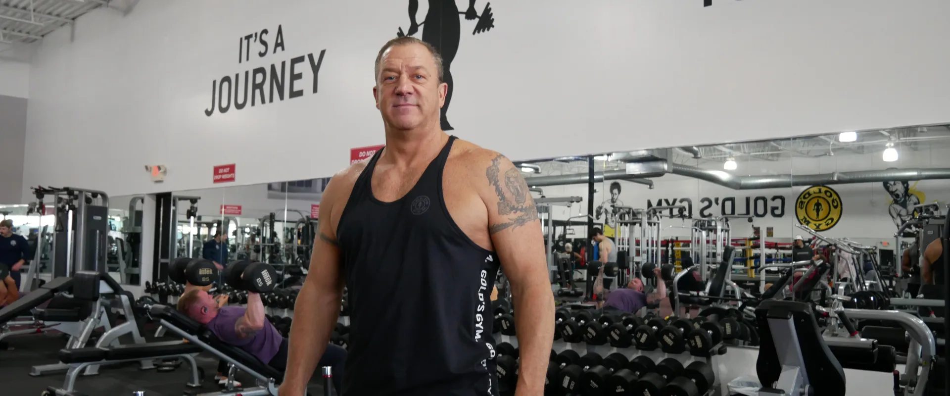 Don Larson, the boss man, personal trainer, and cool guy!