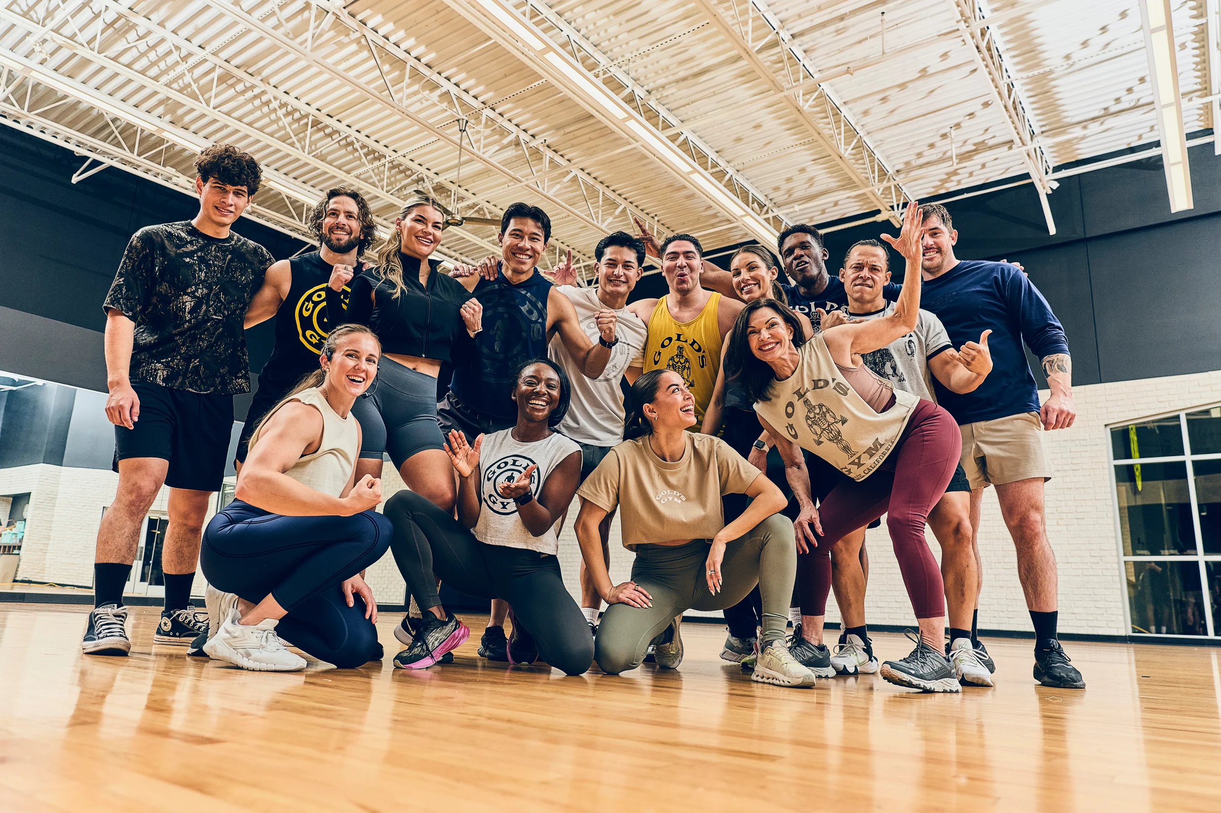 Athlete showcasing core strength after an intense training session