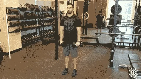 Workout Movement Front Raise